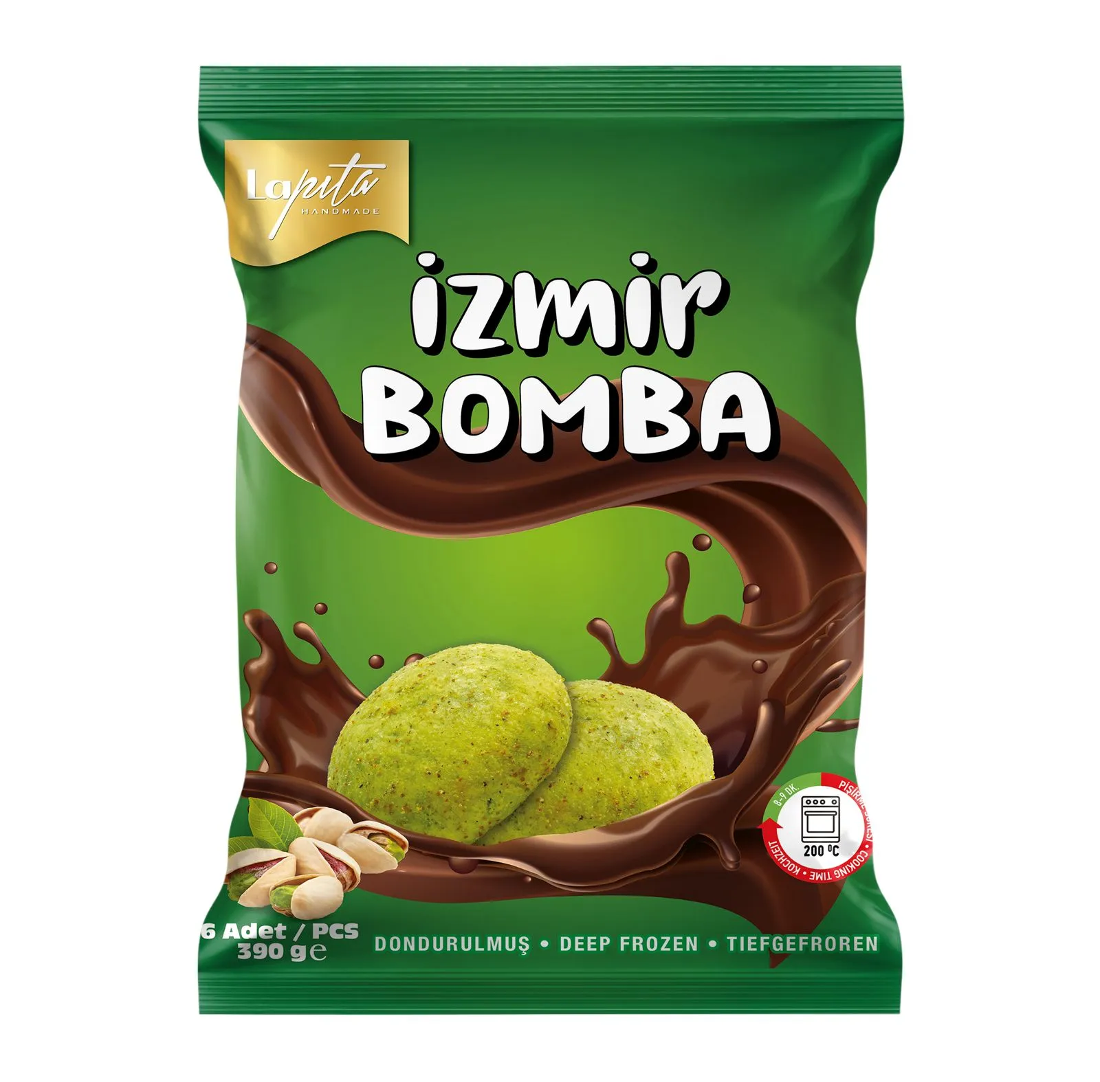 IZMIR CHOCOLATE COOKIE WITH TURKISH PISTACHIOS